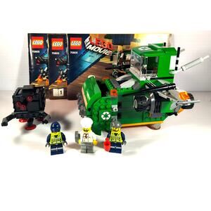 LEGO 70805 LEGO Movie 2 in 1 TRASH CHOMPER, Complete, Used, See Pics/Descr.